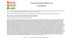 Desktop Screenshot of blli.com