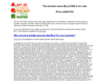 Tablet Screenshot of blli.com